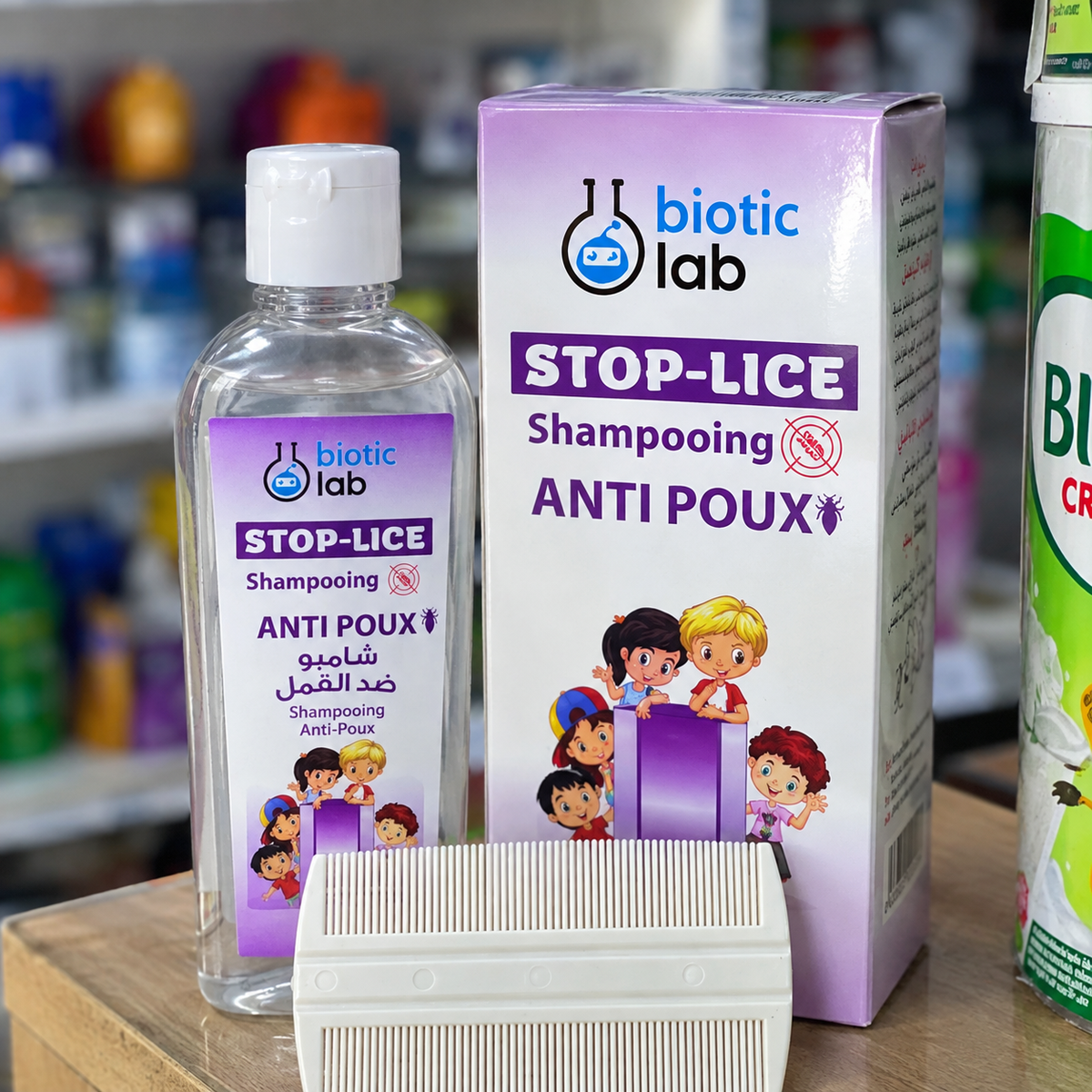 STOP- LICE شامبو القمل و الصيبان الاصلي